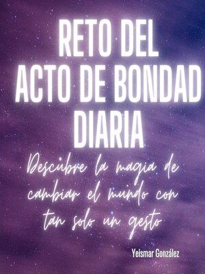 cover image of Reto del acto de bondad diaria